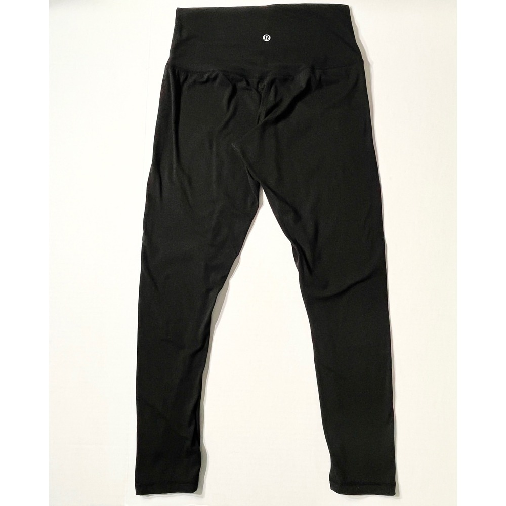 Lululemon Align High Rise Leggings Size 8 Black Yoga Pants 25 Inch Inseam